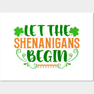 Let the shenanigans begin Posters and Art